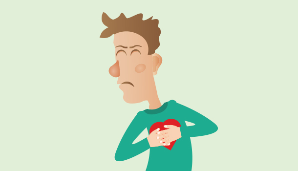 胸口刺痛是否为狭心症?