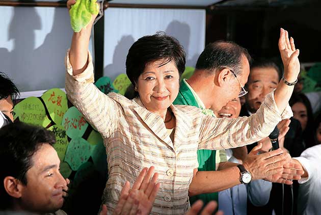 小池百合子如何扛起東京奧運 天下雜誌